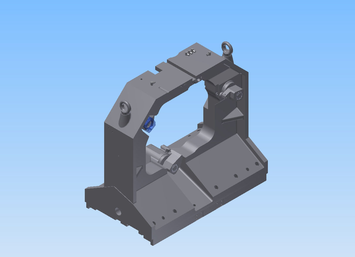 Vorrichtungswagen zur Bearbeitung von Kupplungsgehäusen